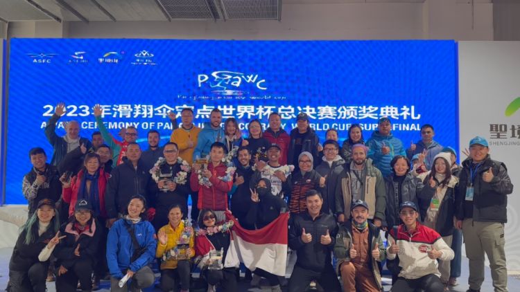 2023年滑翔伞定点世界杯总决赛在湖北荆门落幕